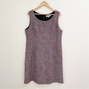 LOFT Boucle Tweed Shift Dress